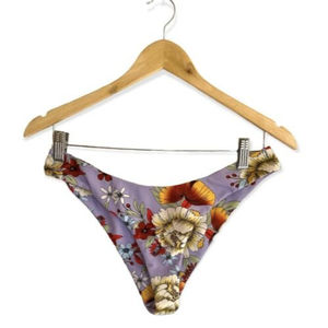 ZARFUL FLORAL BIKINI BOTTOMS...! Size 8